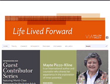 Tablet Screenshot of lifelivedforward.com